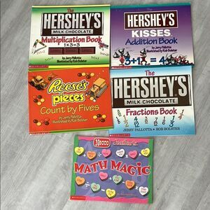 Scholastic Educational Math Books Set -1999 -2002
